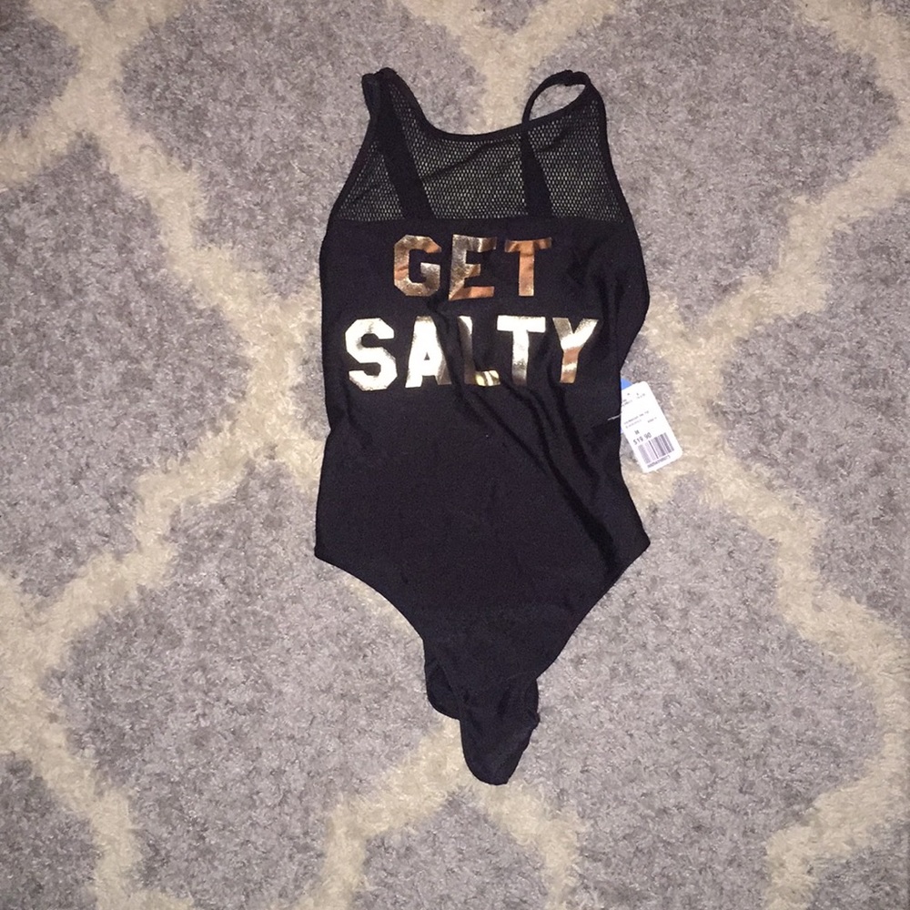 Black one piece